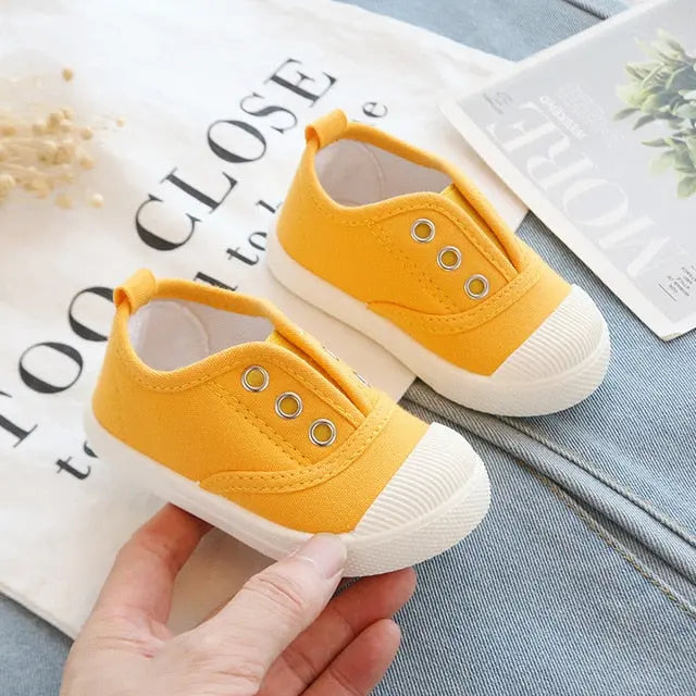 Flat Bottom Over Strapped Toddler Shoes