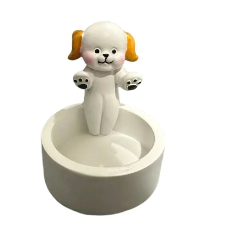 Cat Paw Candle Holder, Cute Kitten Resin Tea Light Holder for Home Decor