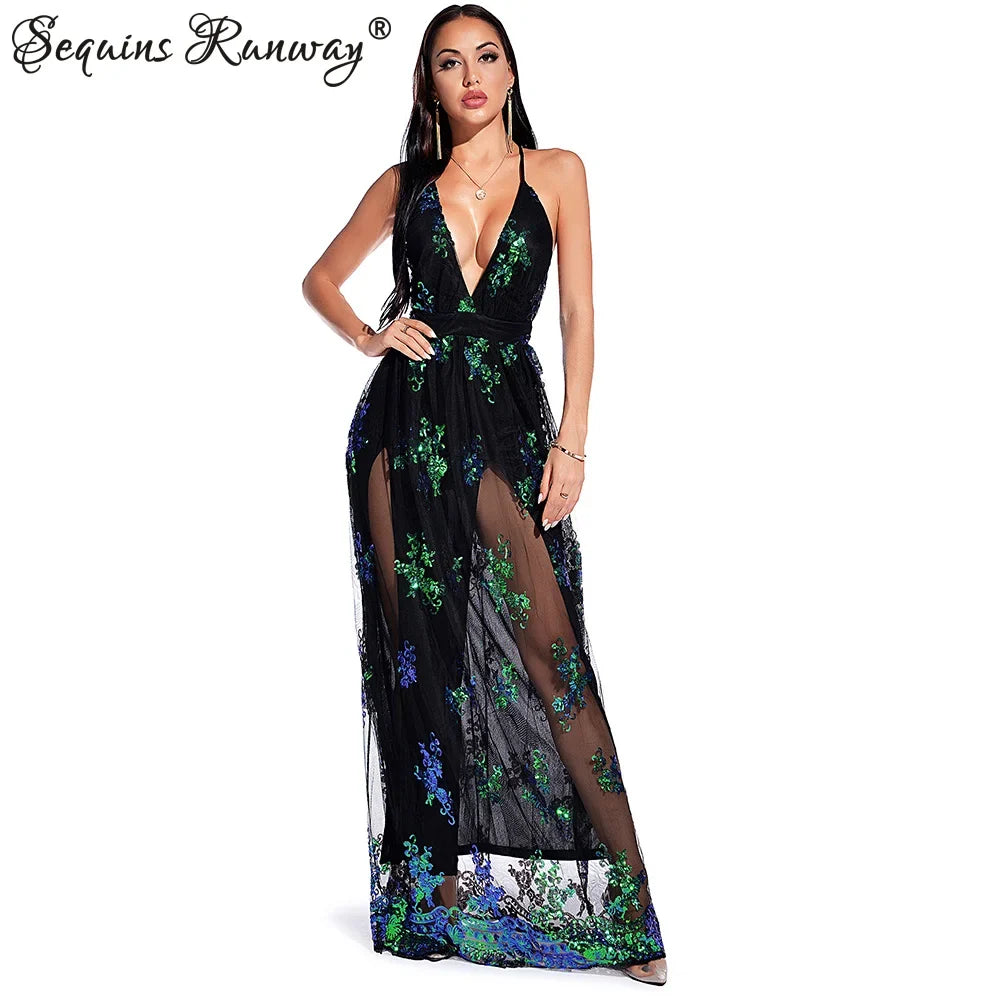 Sexy vintage maxi party prom  backless bodycon evening Long Dresses