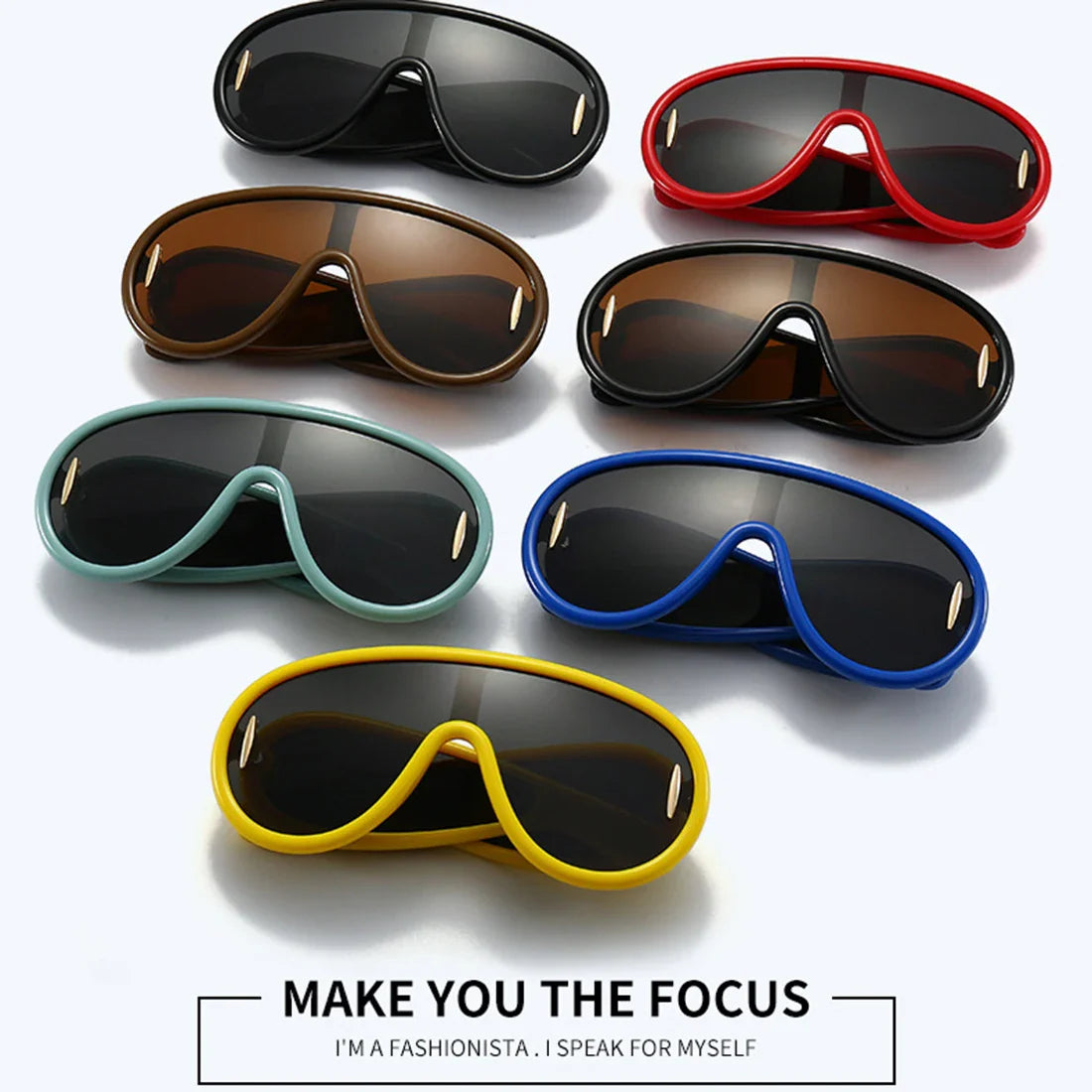 Oversized Punk Sunglasses