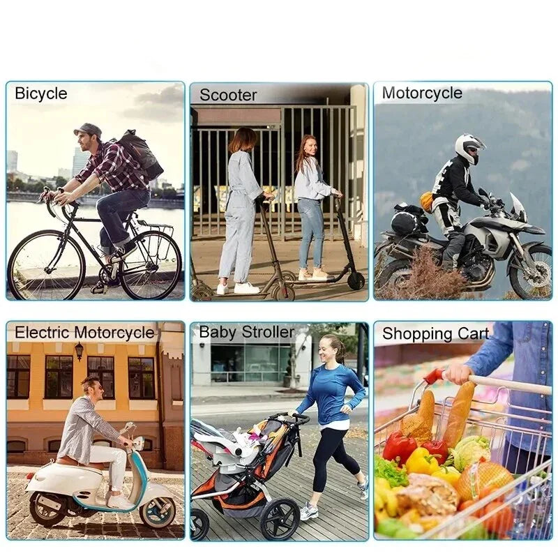 360° Bicycle Phone Holder – Rotating Handlebar Mount for Phones