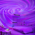 Northern Lights Starry Sky Projector Lamp LED Atmosphere Light Night Aura Aurora Glowing Lamp for Room Party Decoration Gifts