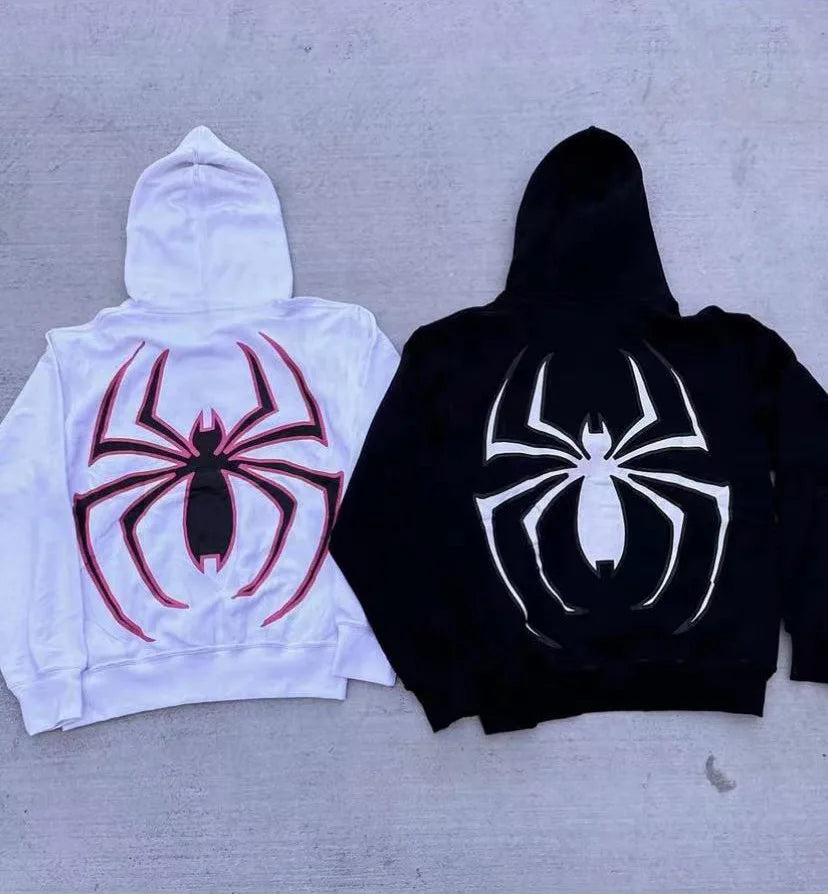 Women's Zip Up Hoodie, Oversized Autumn Hooded Sweatshirt