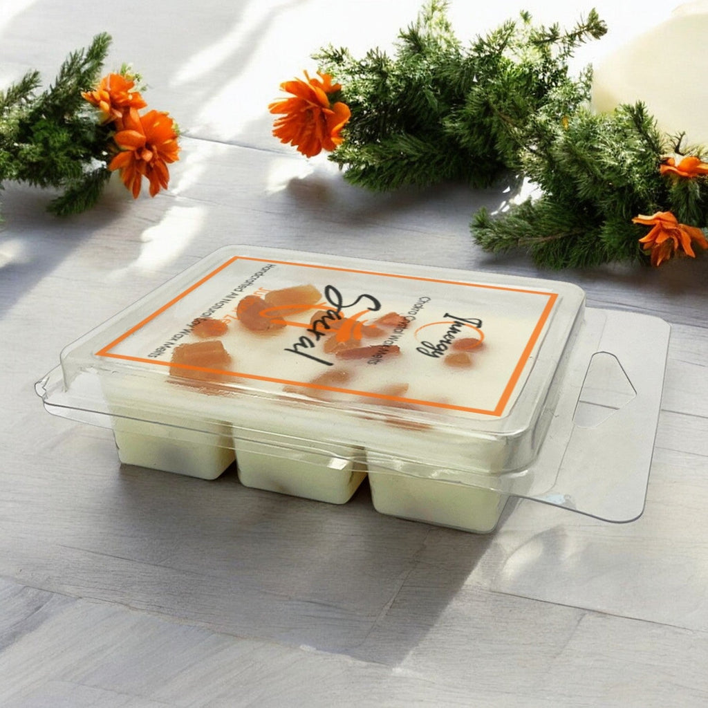 Sacral Chakra Crystal-Enhanced Premium Coconut-Soy Wax Melts