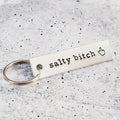 SALTY BITCH Bar Keychain