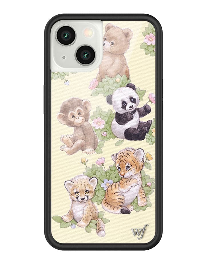 Safari Babies Protective iPhone Case with Animal Print