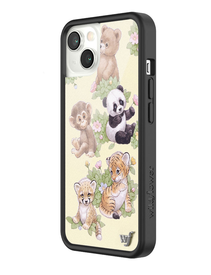 Safari Babies Protective iPhone Case with Animal Print