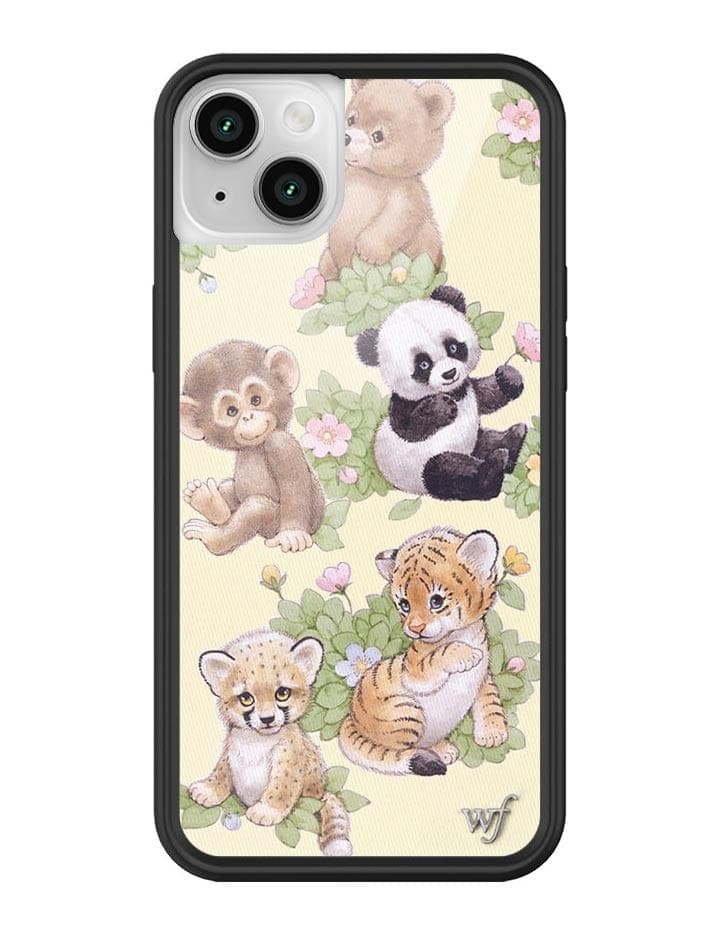 Safari Babies Protective iPhone Case with Animal Print