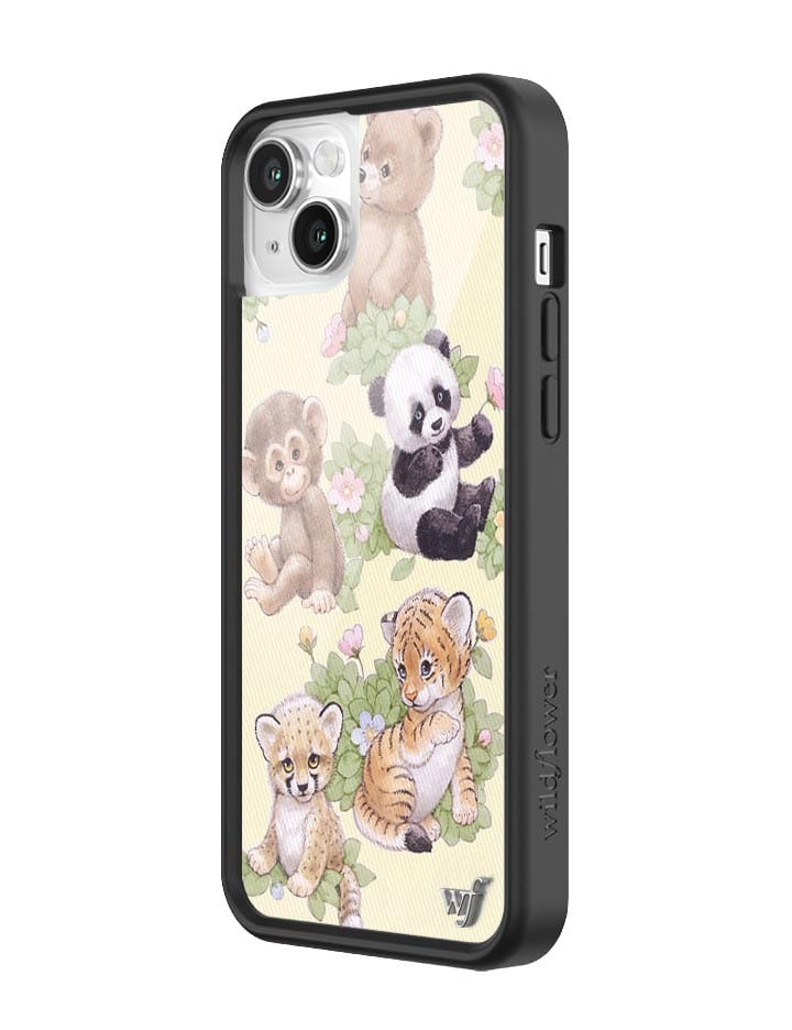 Safari Babies Protective iPhone Case with Animal Print