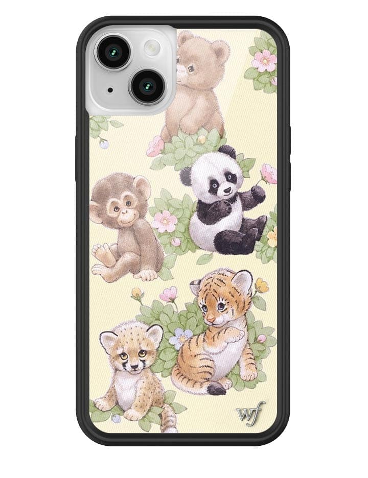 Safari Babies Protective iPhone Case with Animal Print