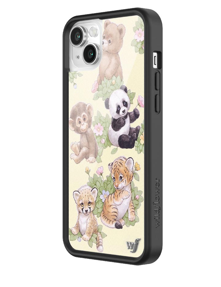 Safari Babies Protective iPhone Case with Animal Print