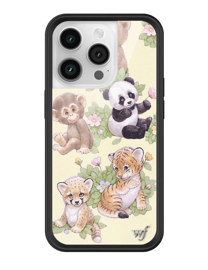 Safari Babies Protective iPhone Case with Animal Print