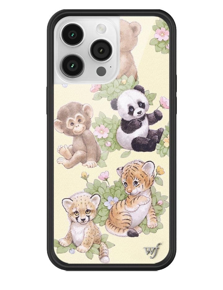 Safari Babies Protective iPhone Case with Animal Print