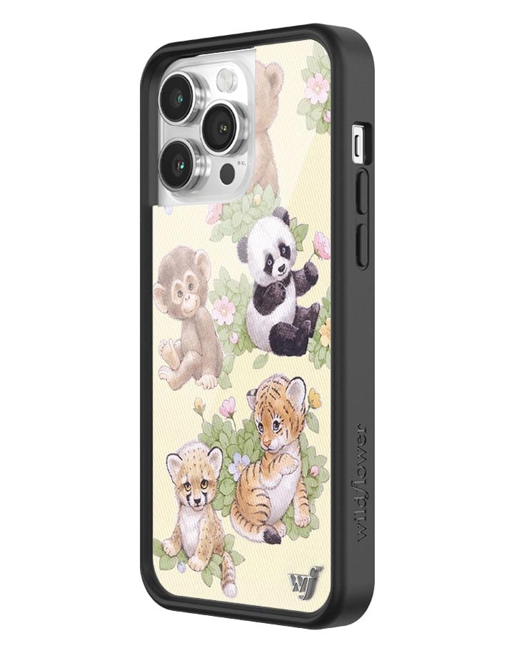 Safari Babies Protective iPhone Case with Animal Print