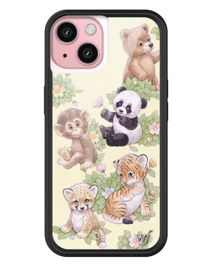 Safari Babies Protective iPhone Case with Animal Print