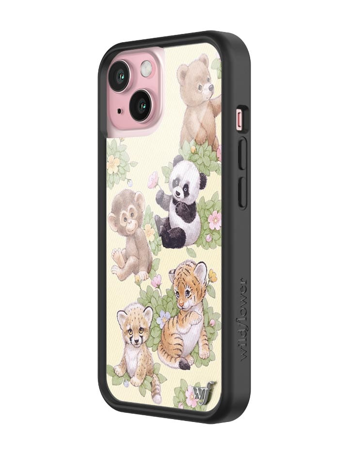 Safari Babies Protective iPhone Case with Animal Print