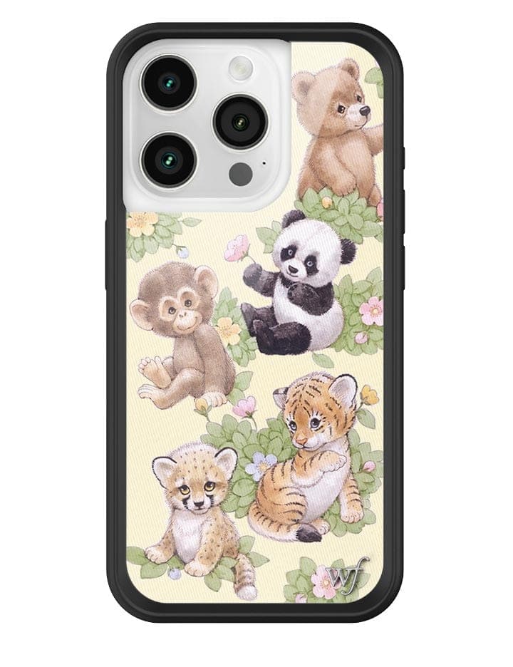 Safari Babies Protective iPhone Case with Animal Print