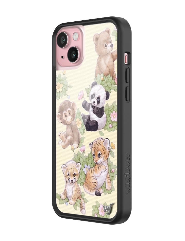 Safari Babies Protective iPhone Case with Animal Print