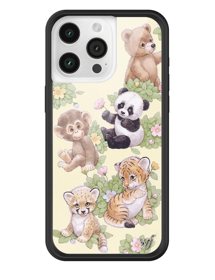 Safari Babies Protective iPhone Case with Animal Print