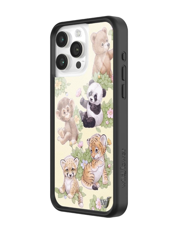 Safari Babies Protective iPhone Case with Animal Print