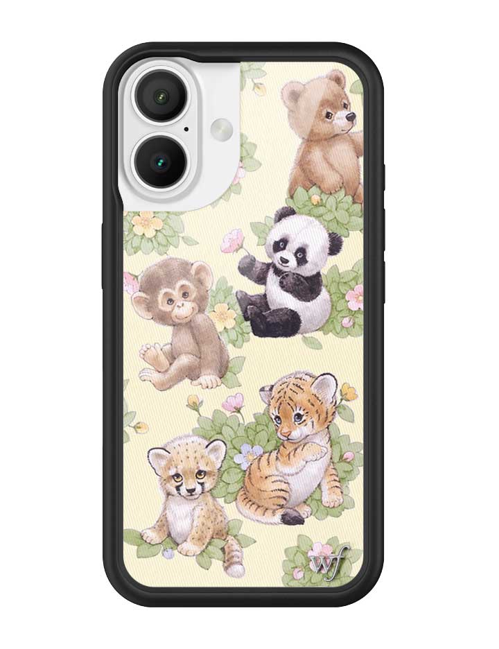 Safari Babies Protective iPhone Case with Animal Print