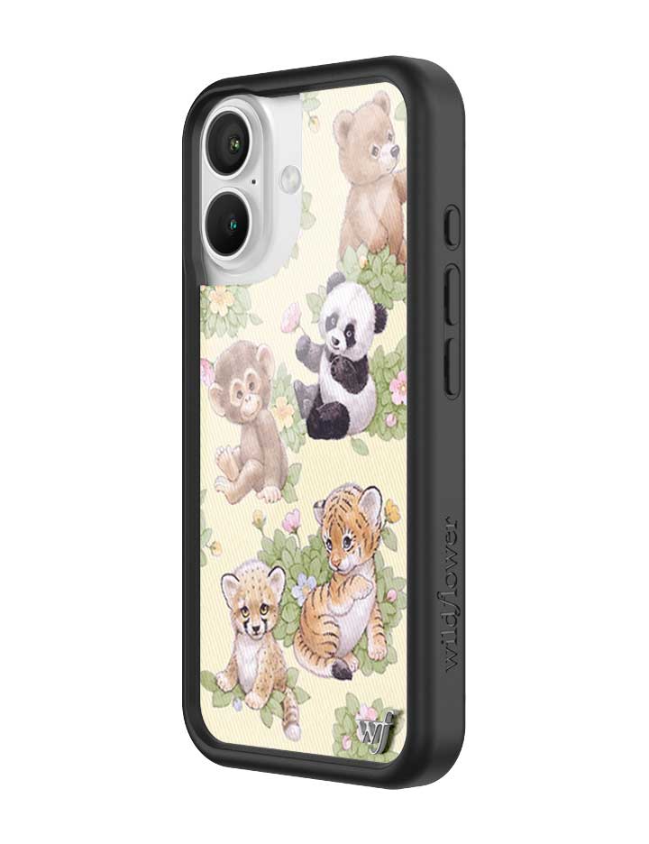 Safari Babies Protective iPhone Case with Animal Print