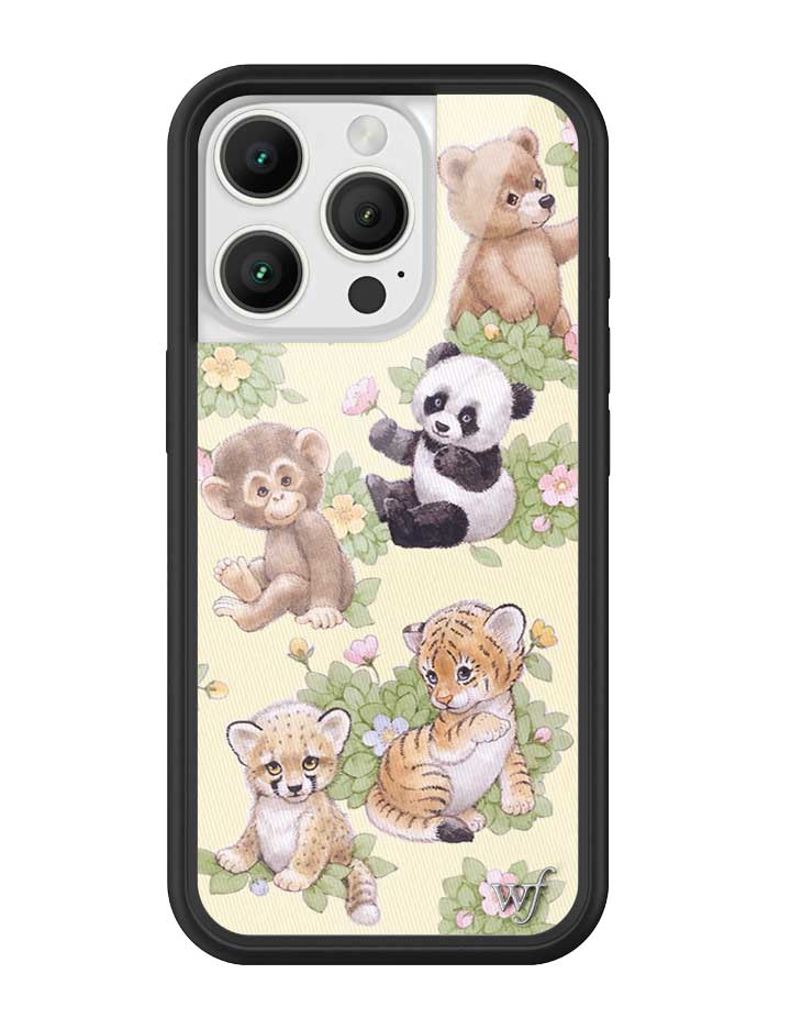 Safari Babies Protective iPhone Case with Animal Print