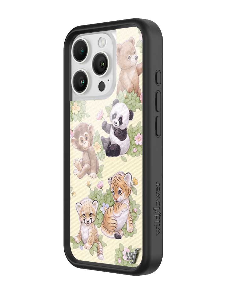 Safari Babies Protective iPhone Case with Animal Print