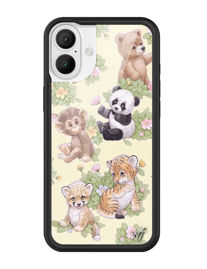 Safari Babies Protective iPhone Case with Animal Print