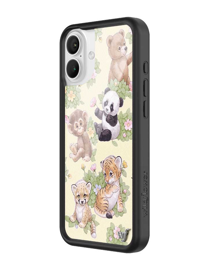 Safari Babies Protective iPhone Case with Animal Print