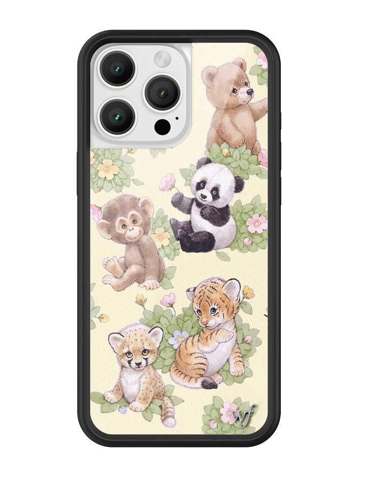 Safari Babies Protective iPhone Case with Animal Print