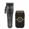 StyleCraft Metal Instinct Professional Clipper and Shaver combo set in metallic finish