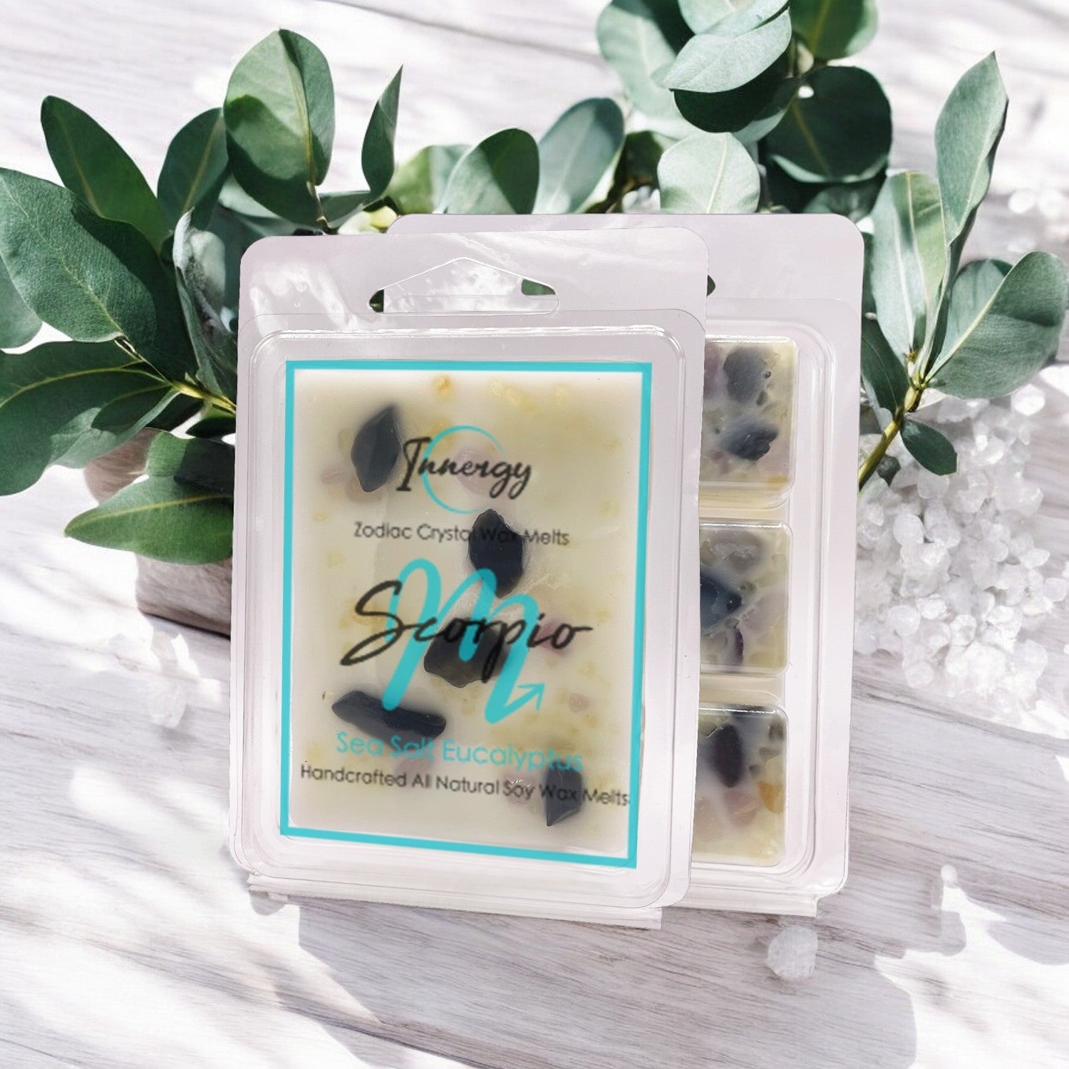 Scorpio Zodiac Crystal-Enhanced Premium Coconut-Soy Wax Melts