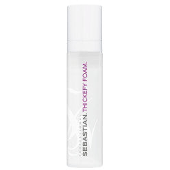 Bottle of Sebastian Thickefy Foam 6oz hair volumizing treatment