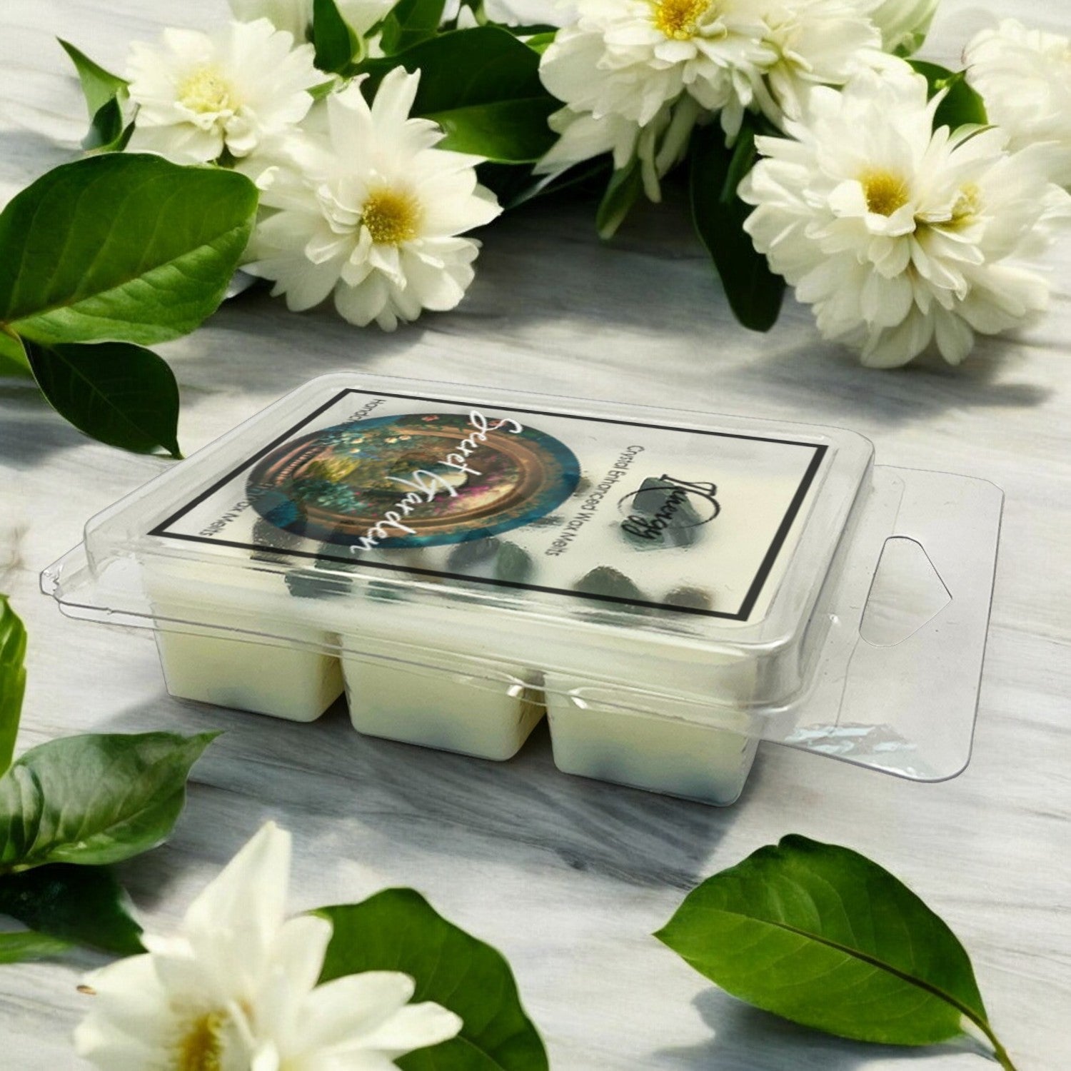 Secret Garden Crystal-Enhanced Premium Coconut-Soy Wax Melts