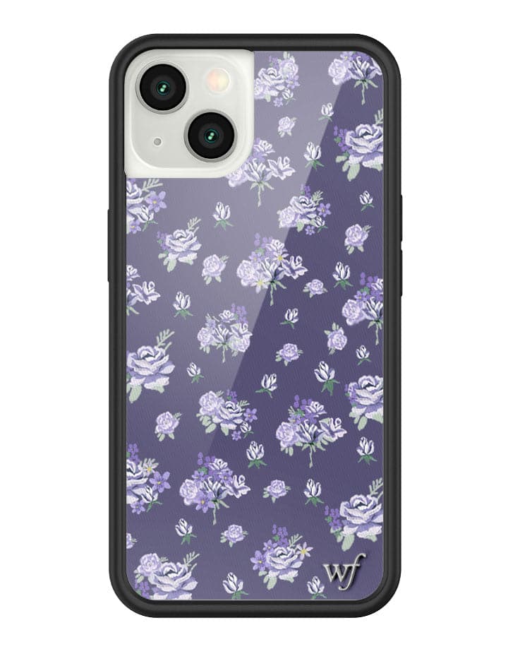 Sugar Plum Floral iPhone Case with Protective Bumper - Image 17