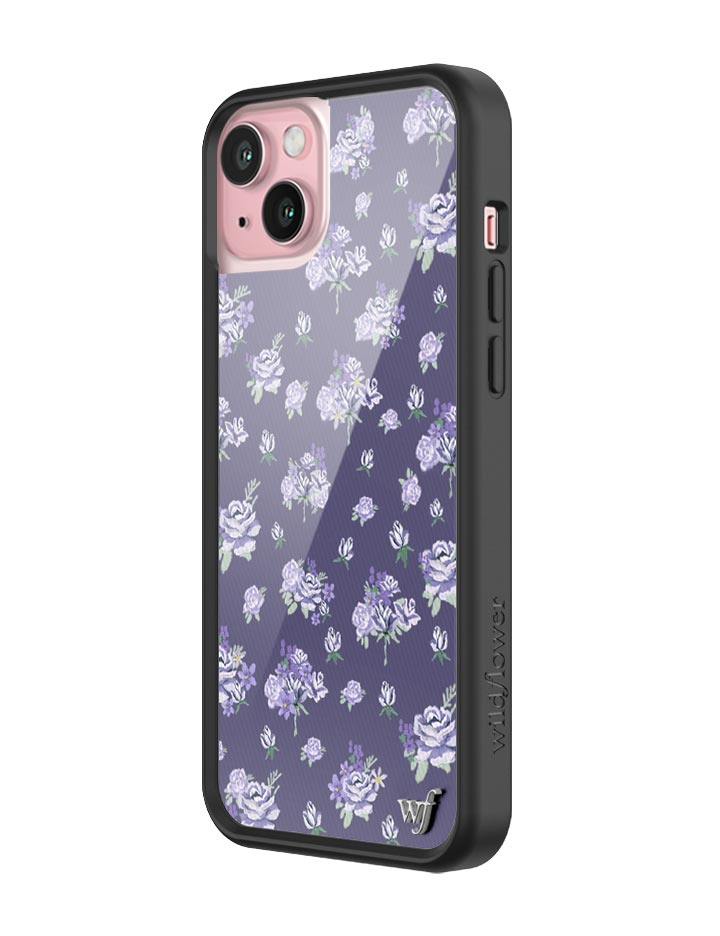 Sugar Plum Floral iPhone Case with Protective Bumper - Image 4