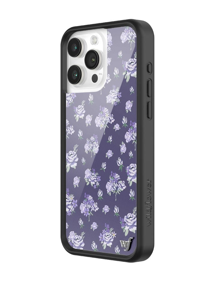 Sugar Plum Floral iPhone Case with Protective Bumper - Image 2