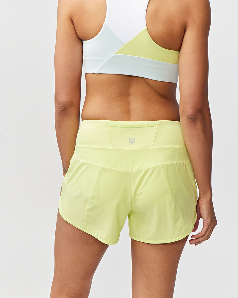 Sheva Women's High Rise Running Shorts with Liner and Zip Pocket - Image 14