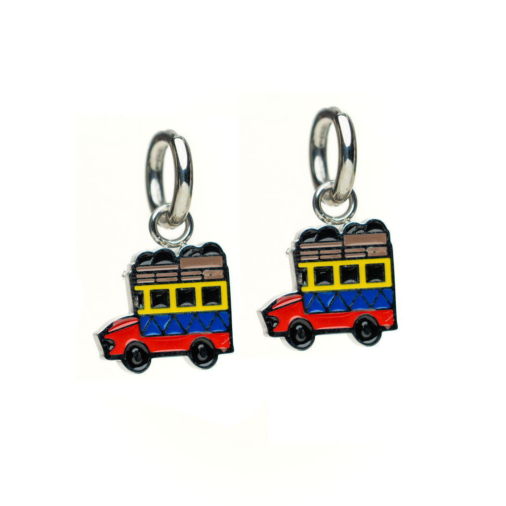 Hoop Earrings - Colombian Charms Collection