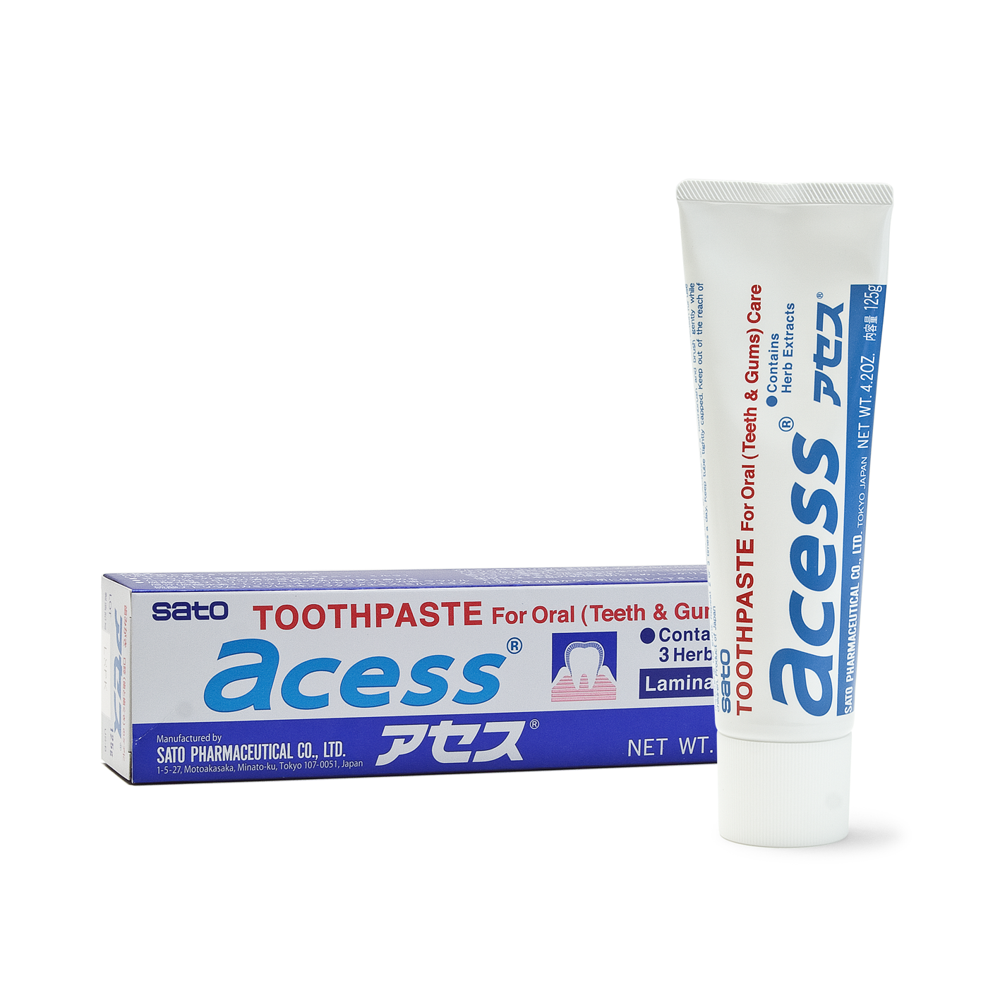 Herbal Toothpaste for Sensitive Teeth and Bleeding Gums 125g