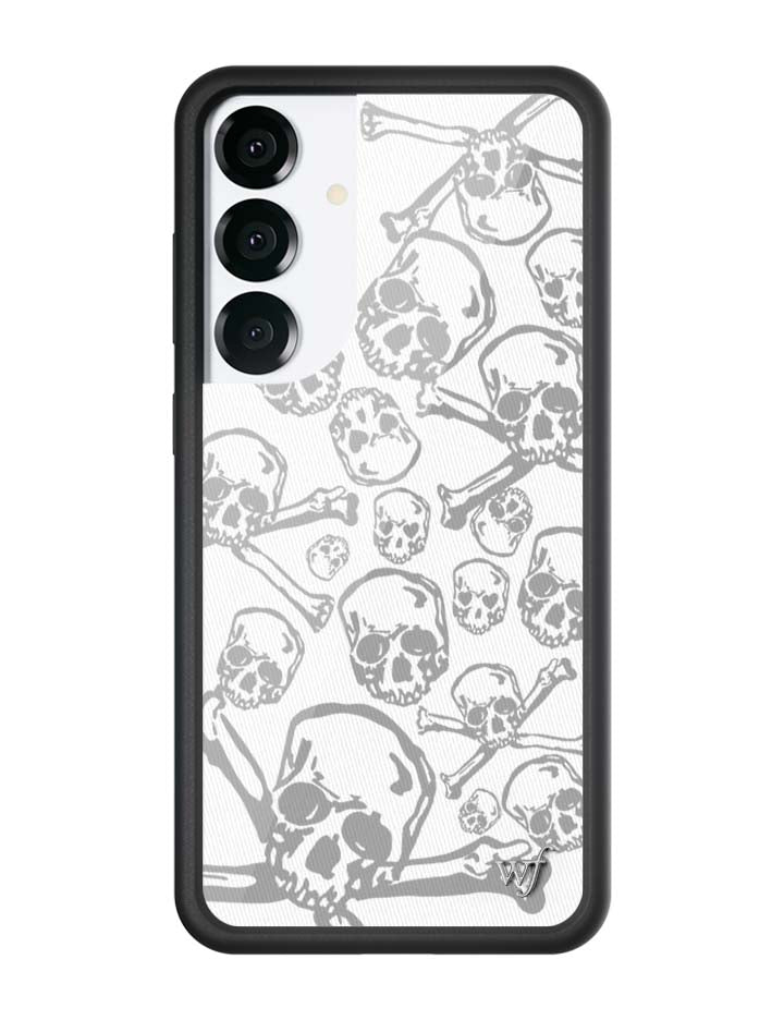 Skull Girl Phone Case for Samsung Galaxy with Heart Details - Image 5