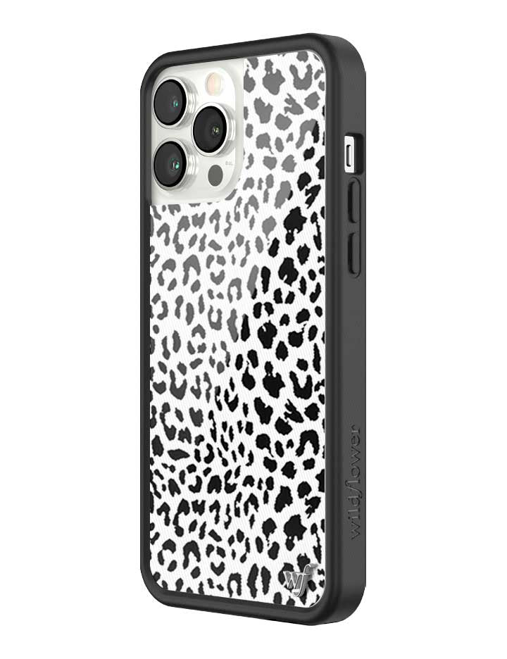 Snow Meow Leopard Print Protective iPhone Case