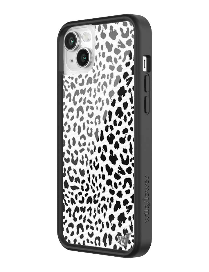 Snow Meow Leopard Print Protective iPhone Case