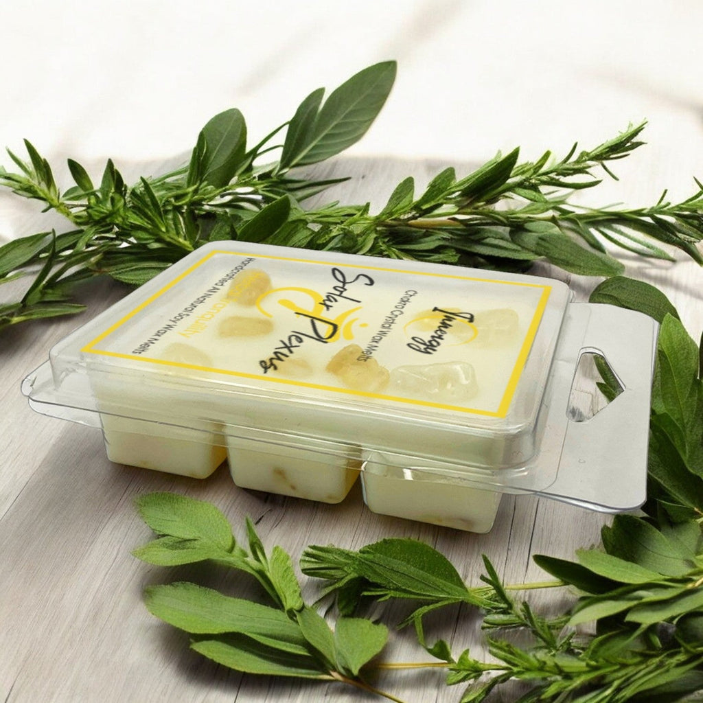 Solar Plexus Chakra Crystal-Enhanced Premium Coconut-Soy Wax Melts