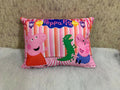 Cute Peppa Pig Pink themed decorative cushion for children's bedrooms.