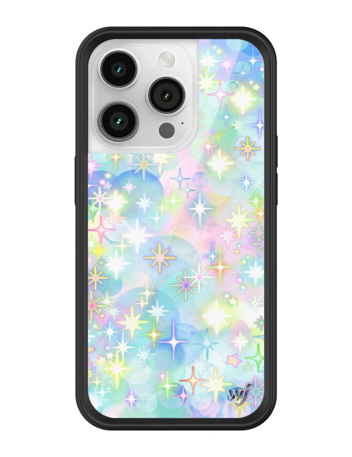 Sparkle City Pastel Star Pattern iPhone Case - Image 35
