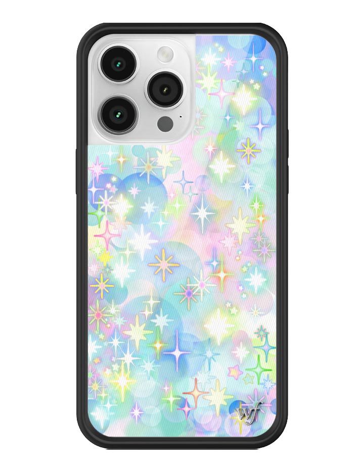 Sparkle City Pastel Star Pattern iPhone Case - Image 33