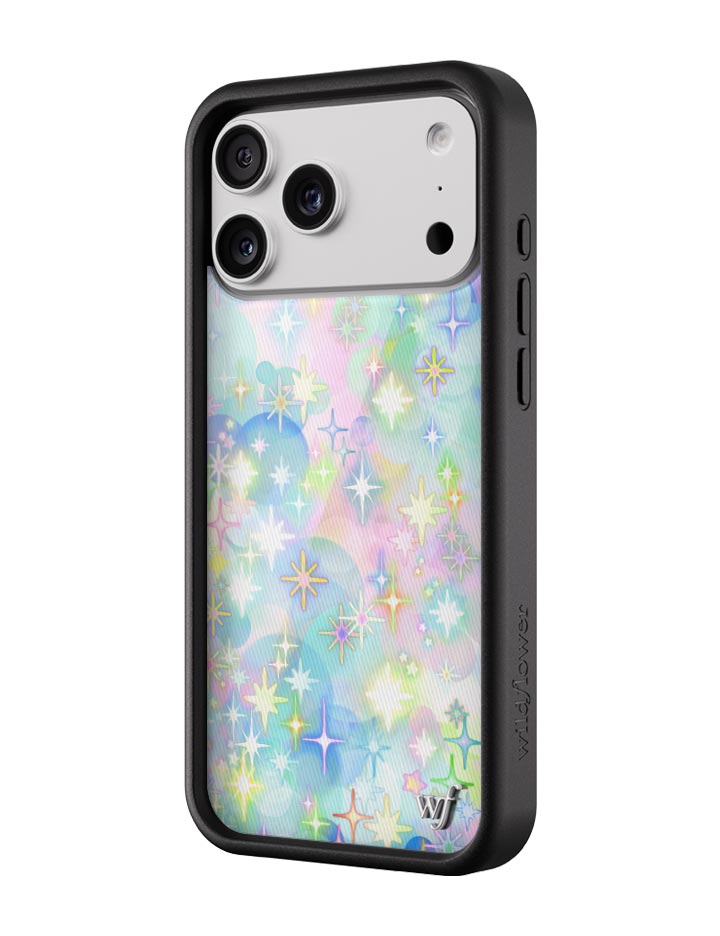 Sparkle City Pastel Star Pattern iPhone Case - Image 2