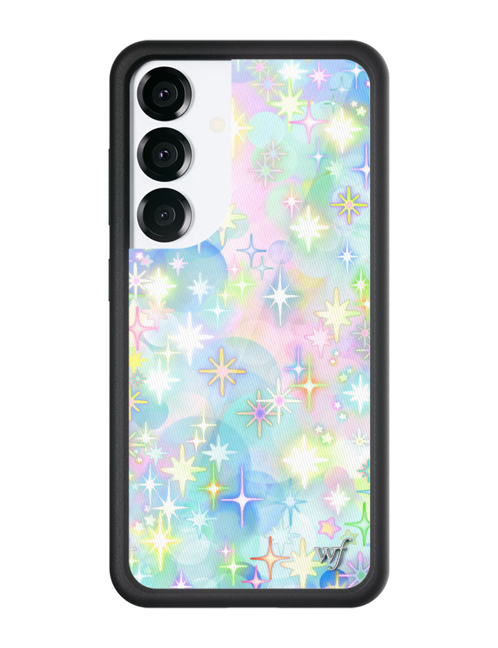 Sparkle City Pastel Star Pattern Samsung Galaxy Phone Case - Image 7